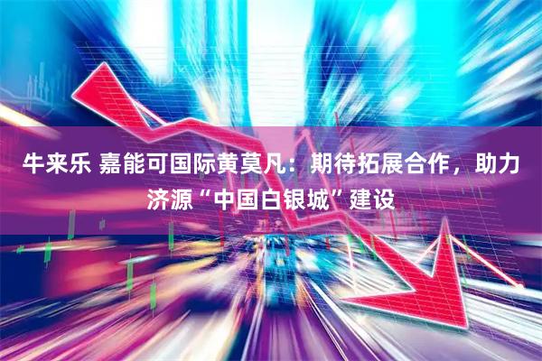牛来乐 嘉能可国际黄莫凡：期待拓展合作，助力济源“中国白银城”建设
