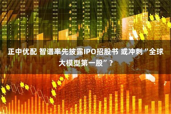 正中优配 智谱率先披露IPO招股书 或冲刺“全球大模型第一股”？